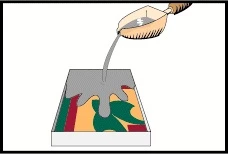 Cementtegels maken 4