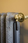 Rococo 2-koloms met klassieke bronzen radiatorkranen 