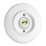 100984 Drukknopschakelaar, sleutel + GITD