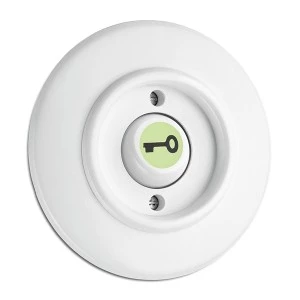 100984 Drukknopschakelaar, sleutel + GITD