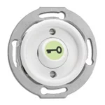 100984 Drukknopschakelaar, sleutel + GITD