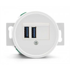 100877, Duroplast USB-oplaadpunt