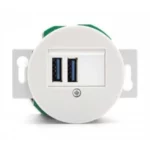 181979, USB oplaadpunt porselein