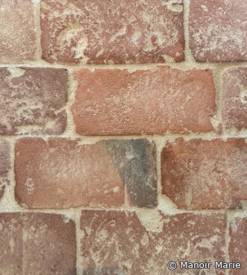 Oude terracotta plavuis Rouge Antique