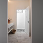 Oude ivoor-witte waaltjes & oude gesmoorde terracotta bl-gr-br