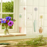 window sill with butterflies - kopie